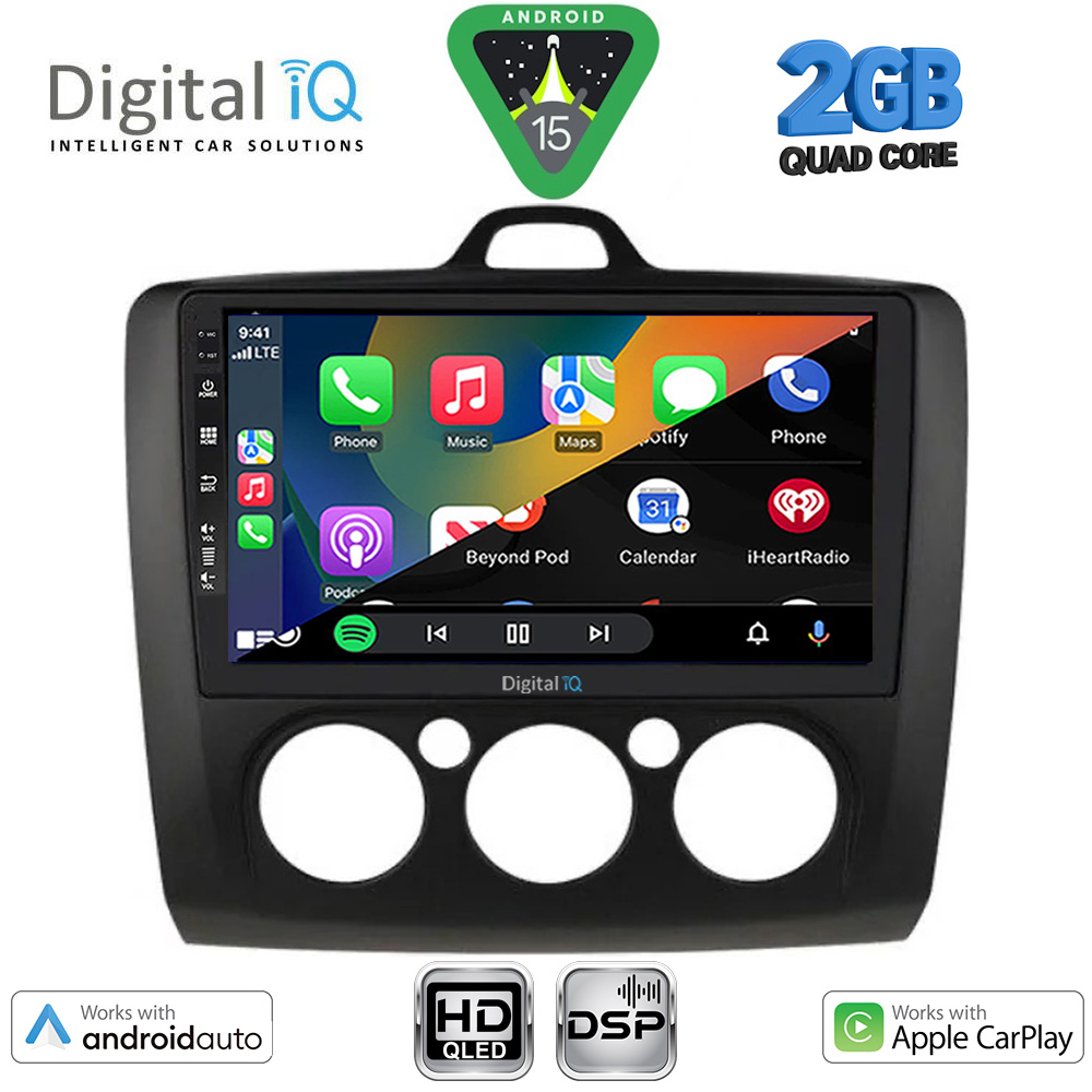 DIGITAL IQ BXC 3156BL_CPAA A/C (9inc) MULTIMEDIA TABLET for FORD FOCUS mod. 2005-2012 (BLACK) DIGITAL IQ BXC 3156BL_CPAA A/C (9inc) MULTIMEDIA TABLET for FORD FOCUS mod. 2005-2012 (BLACK)