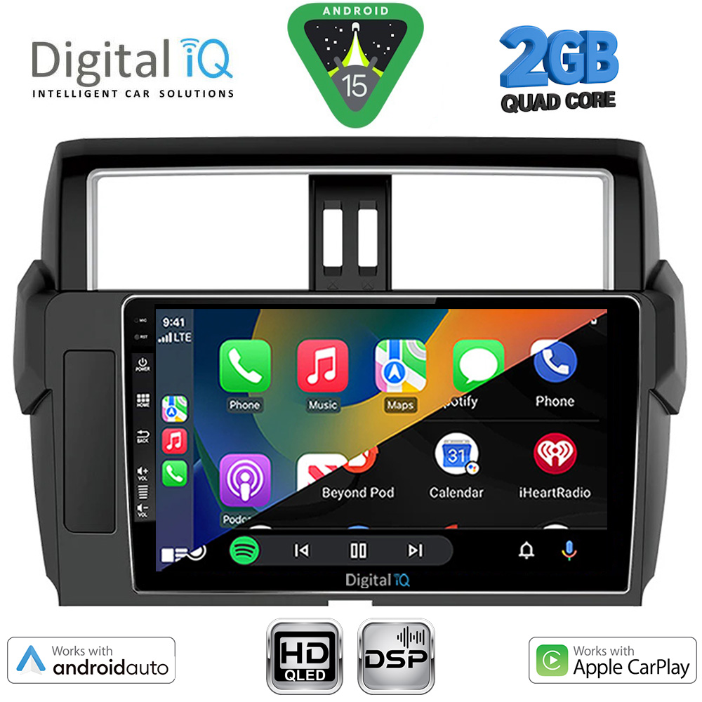 DIGITAL IQ BXC 3777_CPAA (10inc) MULTIMEDIA TABLET for TOYOTA PRADO mod. 2014-2017 DIGITAL IQ BXC 3777_CPAA (10inc) MULTIMEDIA TABLET for TOYOTA PRADO mod. 2014-2017