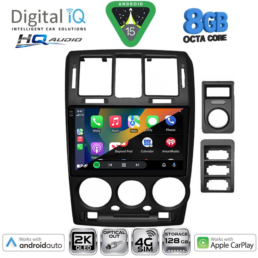 DIGITAL IQ BXK 20222BL_CPAA (9inc) MULTIMEDIA TABLET for HYUNDAI GETZ mod. 2002-2011 (BLACK) DIGITAL IQ BXK 20222BL_CPAA (9inc) MULTIMEDIA TABLET for HYUNDAI GETZ mod. 2002-2011 (BLACK)