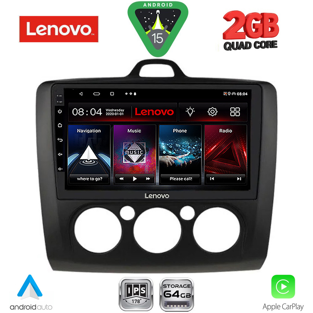 LENOVO LVD 2156BL_CPA A/C (9inc) MULTIMEDIA TABLET for FORD FOCUS mod. 2005-2012 (BLACK) LENOVO LVD 2156BL_CPA A/C (9inc) MULTIMEDIA TABLET for FORD FOCUS mod. 2005-2012 (BLACK)