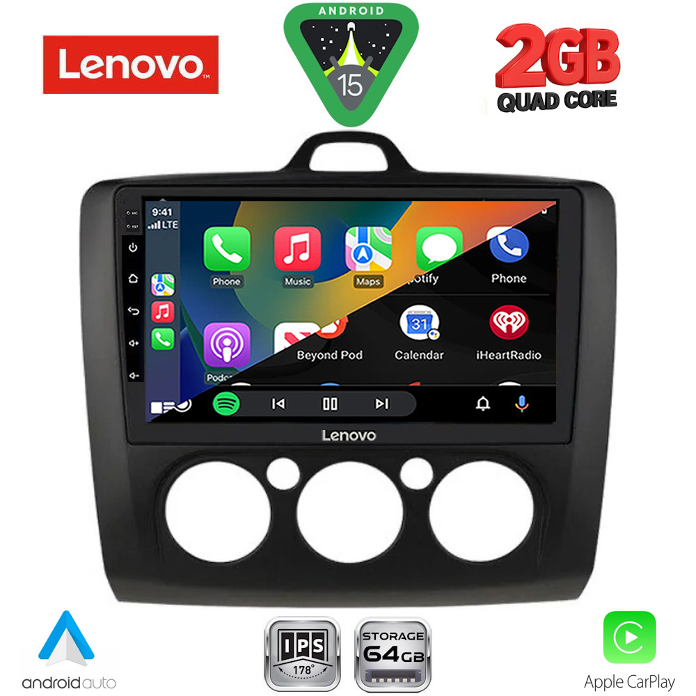 LENOVO LVD 2156BL_CPA A/C (9inc) MULTIMEDIA TABLET for FORD FOCUS mod. 2005-2012 (BLACK) LENOVO LVD 2156BL_CPA A/C (9inc) MULTIMEDIA TABLET for FORD FOCUS mod. 2005-2012 (BLACK)