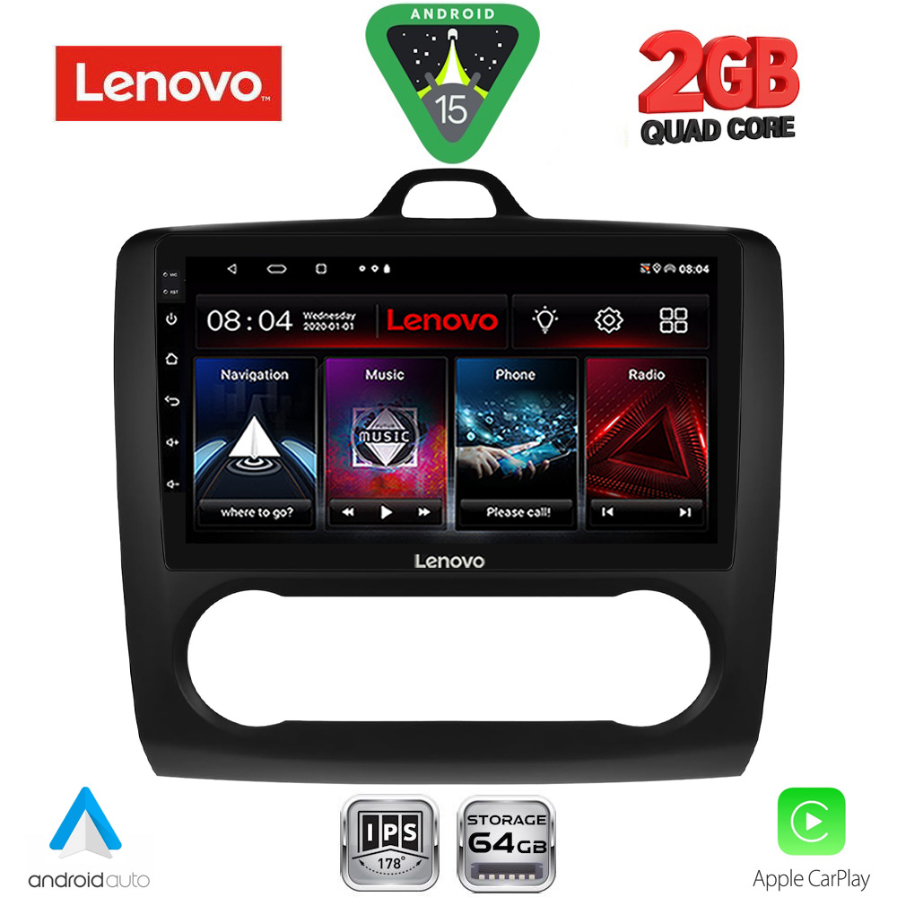 LENOVO LVD 2156BL_CPA CLIMA (9inc) MULTIMEDIA TABLET for FORD FOCUS mod. 2005-2012 (BLACK) LENOVO LVD 2156BL_CPA CLIMA (9inc) MULTIMEDIA TABLET for FORD FOCUS mod. 2005-2012 (BLACK)