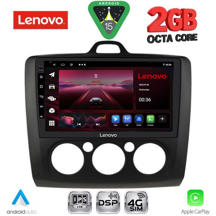 LENOVO LVF 5156BL_CPA A/C (9inc) MULTIMEDIA TABLET for FORD FOCUS mod. 2005-2012 (BLACK) LENOVO LVF 5156BL_CPA A/C (9inc) MULTIMEDIA TABLET for FORD FOCUS mod. 2005-2012 (BLACK)