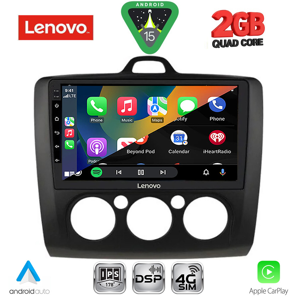 LENOVO LVF 5156BL_CPA A/C (9inc) MULTIMEDIA TABLET for FORD FOCUS mod. 2005-2012 (BLACK) LENOVO LVF 5156BL_CPA A/C (9inc) MULTIMEDIA TABLET for FORD FOCUS mod. 2005-2012 (BLACK)