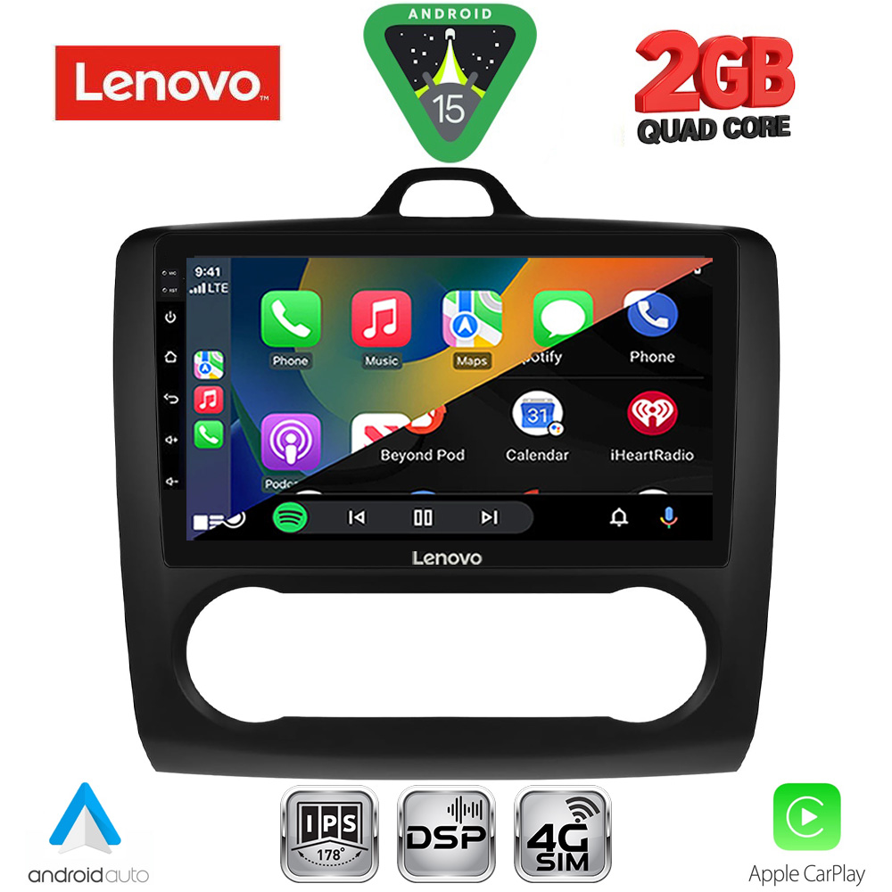 LENOVO LVF 5156BL_CPA CLIMA (9inc) MULTIMEDIA TABLET for FORD FOCUS mod. 2005-2012 (BLACK) LENOVO LVF 5156BL_CPA CLIMA (9inc) MULTIMEDIA TABLET for FORD FOCUS mod. 2005-2012 (BLACK)