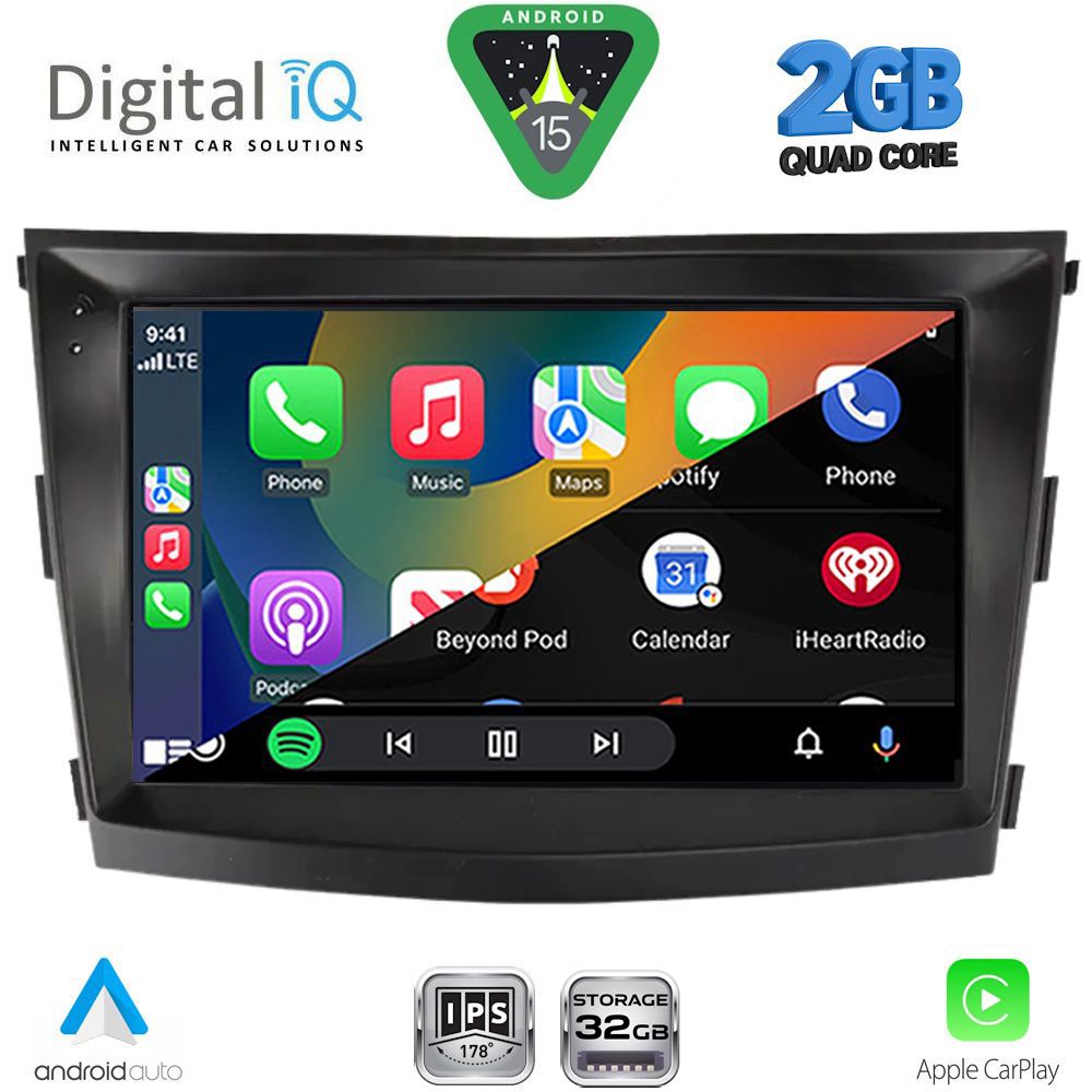 DIGITAL IQ RSD 1658_CPA (9inc) MULTIMEDIA TABLET for SSANGYONG TIVOLI mod. 2016-2024 DIGITAL IQ RSD 1658_CPA (9inc) MULTIMEDIA TABLET for SSANGYONG TIVOLI mod. 2016-2024