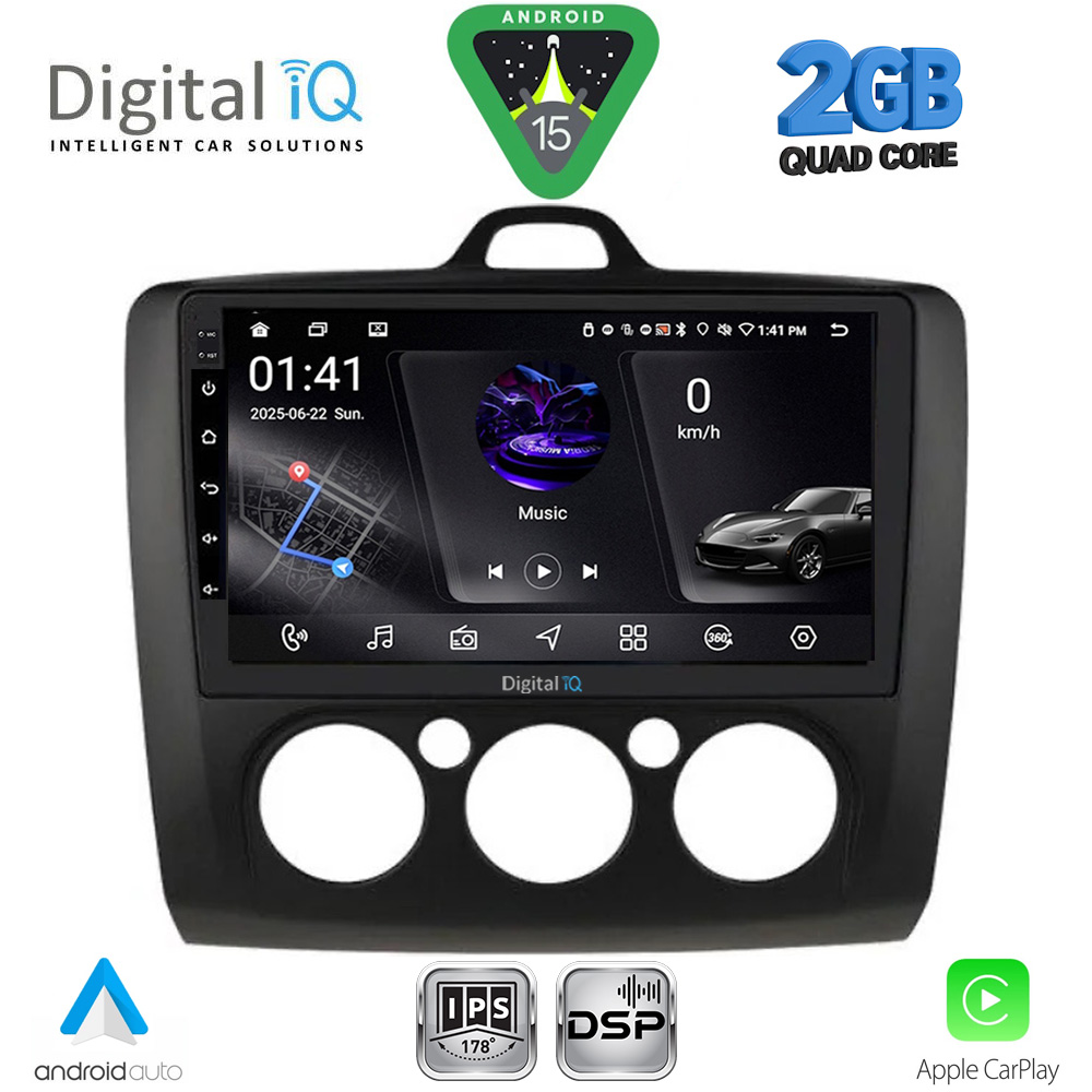 DIGITAL IQ RSF 4156BL_CPA A/C (9inc) MULTIMEDIA TABLET for FORD FOCUS mod. 2005-2012 (BLACK) DIGITAL IQ RSF 4156BL_CPA A/C (9inc) MULTIMEDIA TABLET for FORD FOCUS mod. 2005-2012 (BLACK)