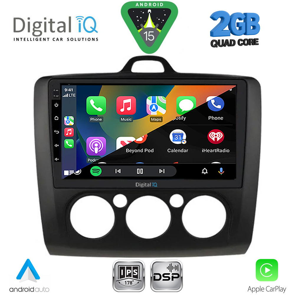 DIGITAL IQ RSF 4156BL_CPA A/C (9inc) MULTIMEDIA TABLET for FORD FOCUS mod. 2005-2012 (BLACK) DIGITAL IQ RSF 4156BL_CPA A/C (9inc) MULTIMEDIA TABLET for FORD FOCUS mod. 2005-2012 (BLACK)