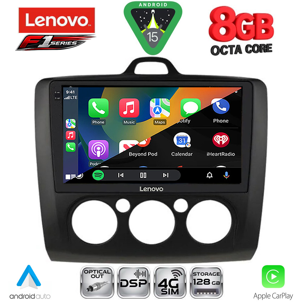 LENOVO SSR 10156BL_CPA A/C (9inc) MULTIMEDIA TABLET for FORD FOCUS mod. 2005-2012 (BLACK) LENOVO SSR 10156BL_CPA A/C (9inc) MULTIMEDIA TABLET for FORD FOCUS mod. 2005-2012 (BLACK)