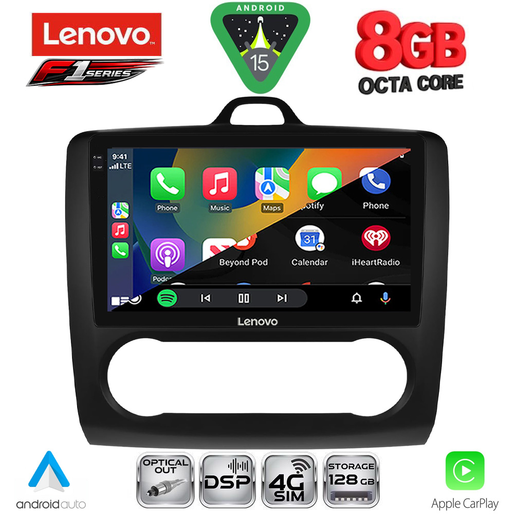 LENOVO SSR 10156BL_CPA CLIMA (9inc) MULTIMEDIA TABLET for FORD FOCUS mod. 2005-2012 (BLACK) LENOVO SSR 10156BL_CPA CLIMA (9inc) MULTIMEDIA TABLET for FORD FOCUS mod. 2005-2012 (BLACK)