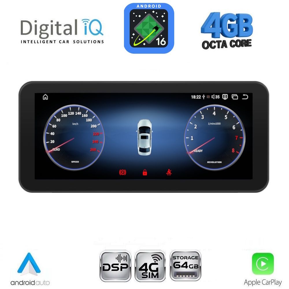 DIGITAL IQ TPG 15998B_CPA (10.25inc) (NTG 5) MULTIMEDIA SYSTEM for MERCEDES G (W463) mod. 2016-2018 DIGITAL IQ TPG 15998B_CPA (10.25inc) (NTG 5) MULTIMEDIA SYSTEM for MERCEDES G (W463) mod. 2016-2018