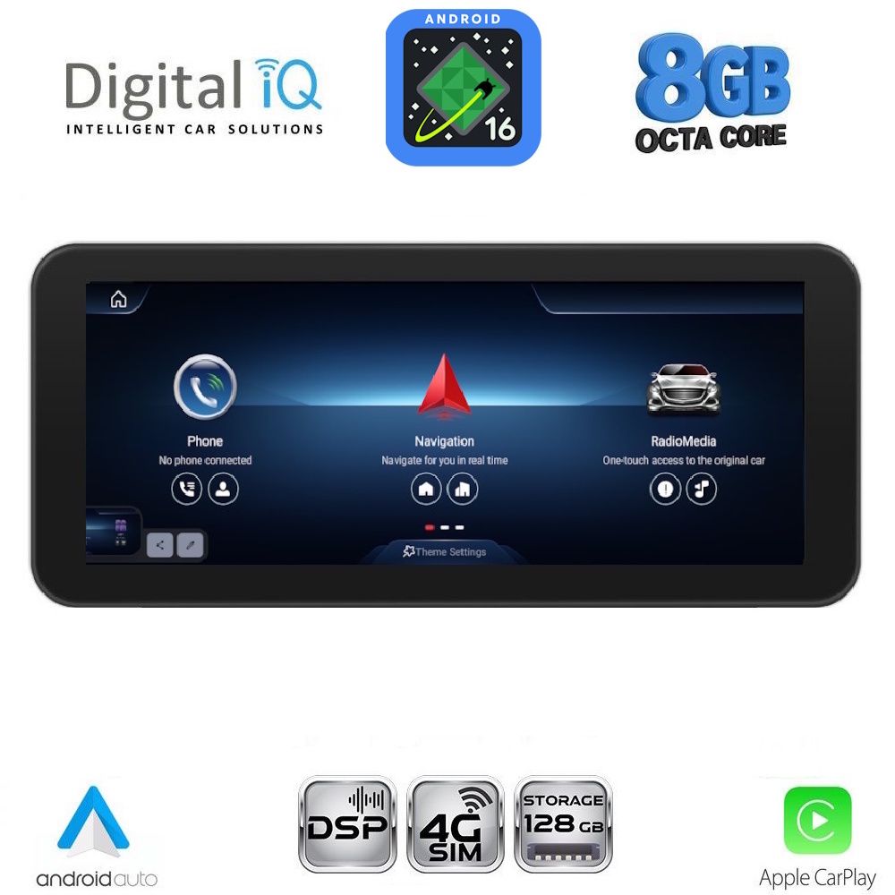 DIGITAL IQ TPK 17999_CPA (12.3inc) (NTG 4.5) MULTIMEDIA SYSTEM for MERCEDES SLK (R172) mod. 2012-2016 DIGITAL IQ TPK 17999_CPA (12.3inc) (NTG 4.5) MULTIMEDIA SYSTEM for MERCEDES SLK (R172) mod. 2012-2016