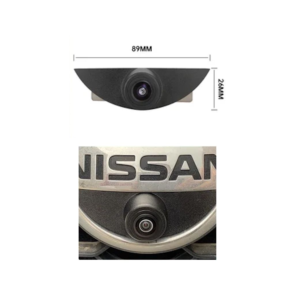 DIGITAL IQ CAMERA QS8019 (AHD-NTSC) FRONT CAMERA for NISSAN QASHQAI J10-11 mod. 2006-2021 DIGITAL IQ CAMERA QS8019 (AHD-NTSC) FRONT CAMERA for NISSAN QASHQAI J10-11 mod. 2006-2021