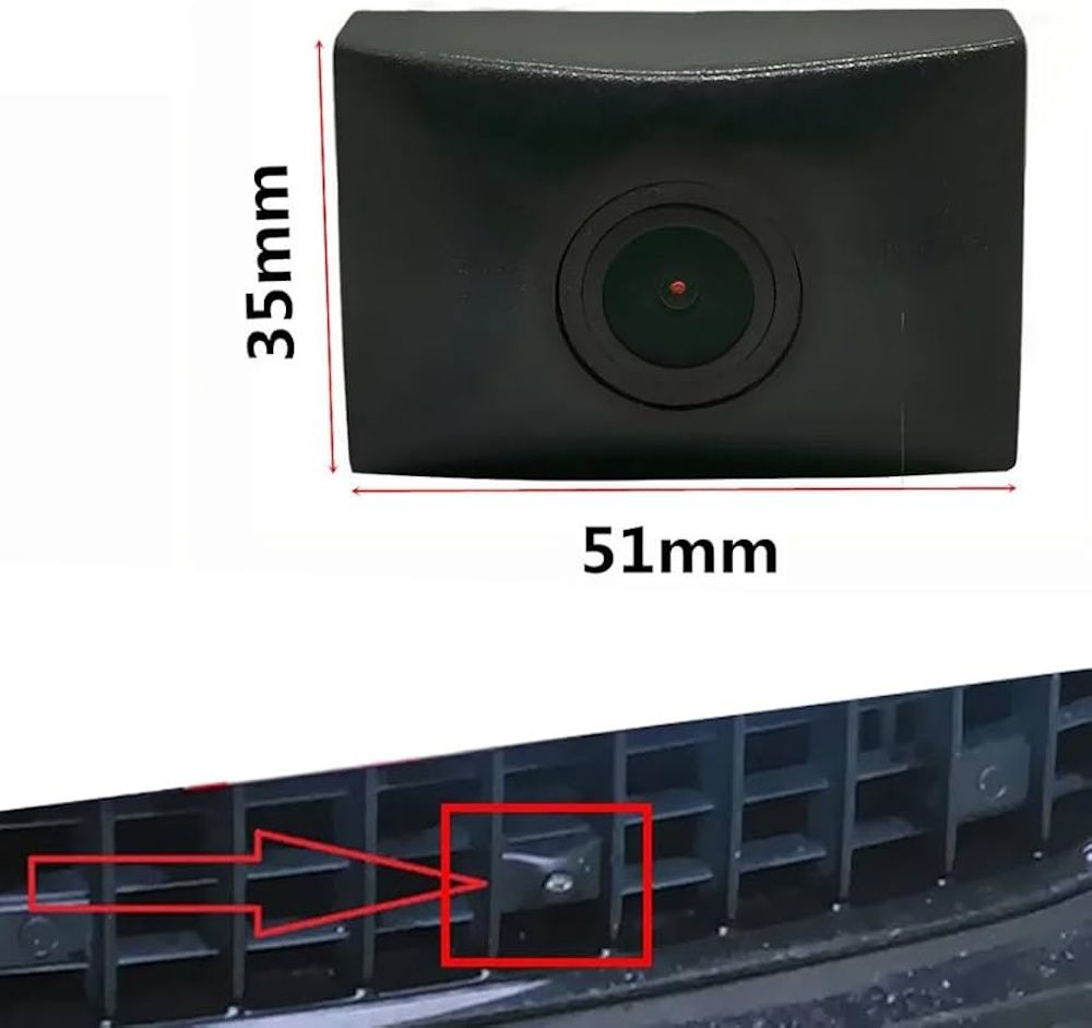 DIGITAL IQ CAMERA QS8052 (AHD-NTSC) FRONT CAMERA for AUDI Q7 mod. 2010-2015 DIGITAL IQ CAMERA QS8052 (AHD-NTSC) FRONT CAMERA for AUDI Q7 mod. 2010-2015