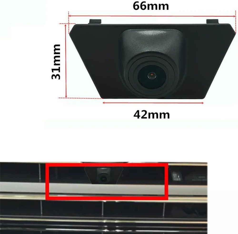 DIGITAL IQ CAMERA QS8083 (AHD-NTSC) FRONT CAMERA for TOYOTA LANDCRUISER mod. 2008-2015 DIGITAL IQ CAMERA QS8083 (AHD-NTSC) FRONT CAMERA for TOYOTA LANDCRUISER mod. 2008-2015