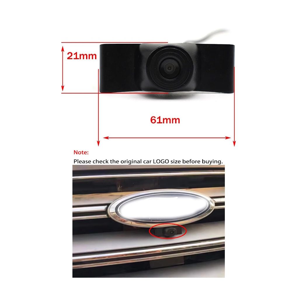 DIGITAL IQ CAMERA QS8090 (AHD-NTSC) FRONT CAMERA for FORD EDGE mod. 2015-2020 DIGITAL IQ CAMERA QS8090 (AHD-NTSC) FRONT CAMERA for FORD EDGE mod. 2015-2020