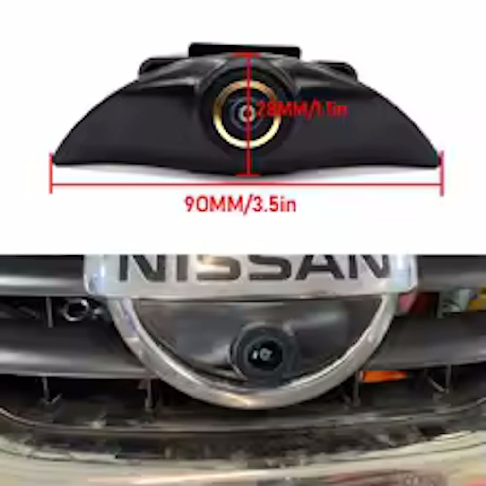 DIGITAL IQ CAMERA QS8125 (AHD-NTSC) FRONT CAMERA for NISSAN QASHQAI J10-11 mod. 2006-2021 DIGITAL IQ CAMERA QS8125 (AHD-NTSC) FRONT CAMERA for NISSAN QASHQAI J10-11 mod. 2006-2021