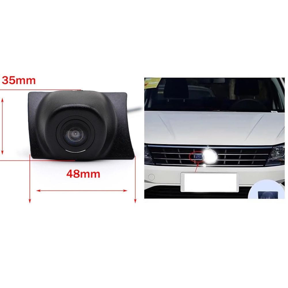 DIGITAL IQ CAMERA QS8197 (AHD-NTSC) FRONT CAMERA for VW JETTA mod. 2018-2026 DIGITAL IQ CAMERA QS8197 (AHD-NTSC) FRONT CAMERA for VW JETTA mod. 2018-2026