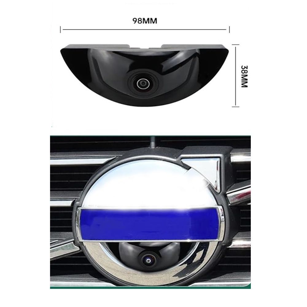 DIGITAL IQ CAMERA QS8219 (AHD-NTSC) FRONT CAMERA for VOLVO LOGO mod. 2018-2026 (98mm) DIGITAL IQ CAMERA QS8219 (AHD-NTSC) FRONT CAMERA for VOLVO LOGO mod. 2018-2026 (98mm)