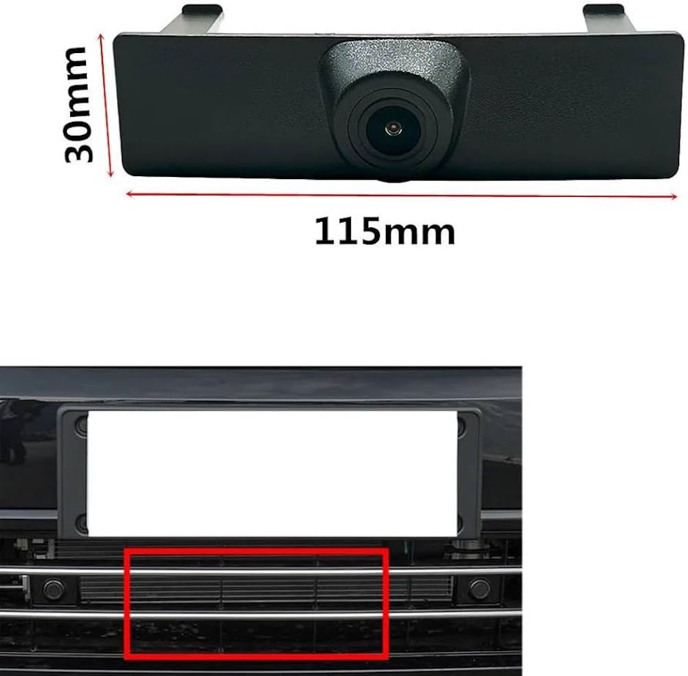 DIGITAL IQ CAMERA QS8241 (AHD-NTSC) FRONT CAMERA for VW TIGUAN mod. 2016-2024 DIGITAL IQ CAMERA QS8241 (AHD-NTSC) FRONT CAMERA for VW TIGUAN mod. 2016-2024