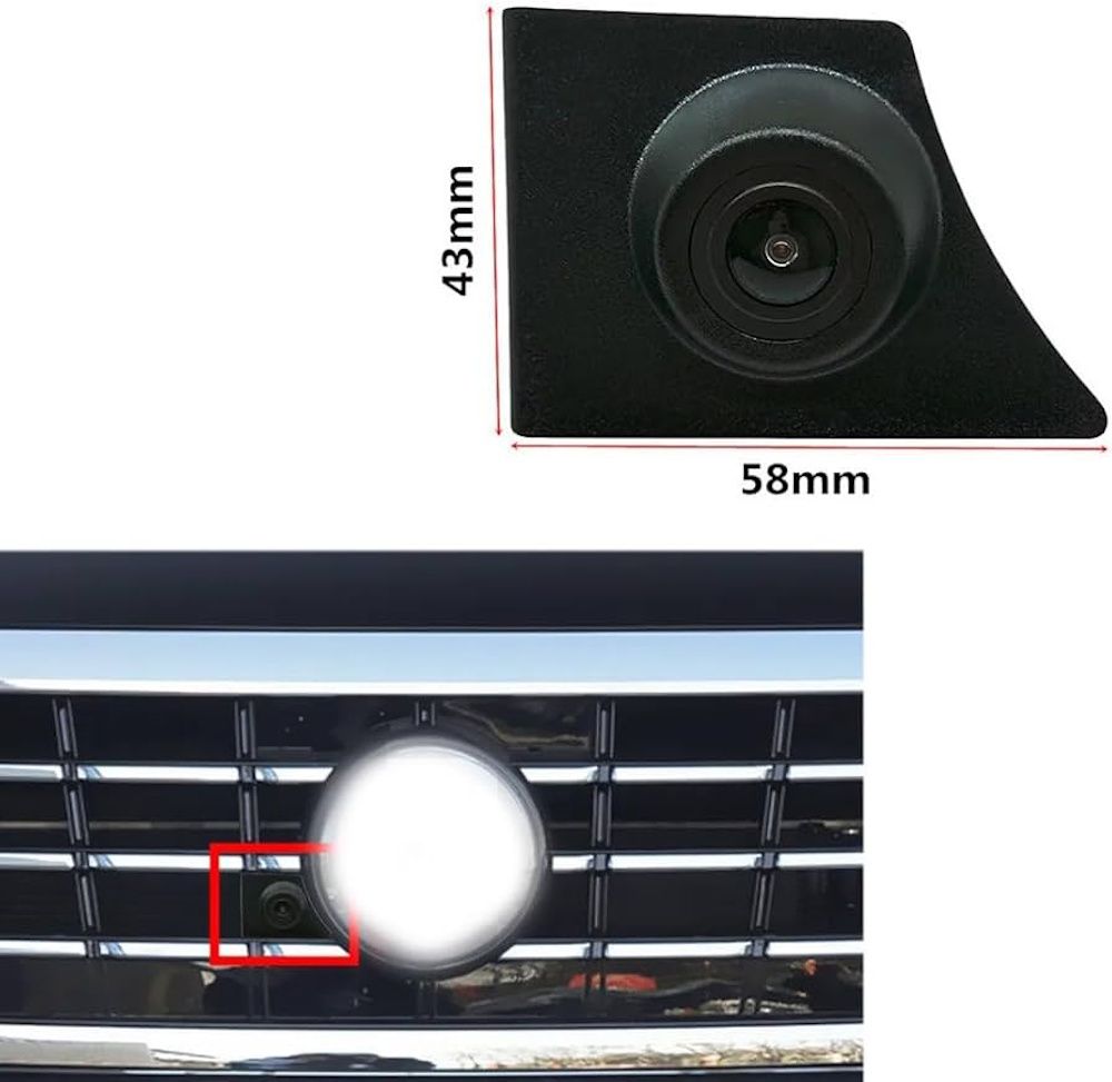 DIGITAL IQ CAMERA QS8244 (AHD-NTSC) FRONT CAMERA for VW PASSAT mod. 2016-2023 DIGITAL IQ CAMERA QS8244 (AHD-NTSC) FRONT CAMERA for VW PASSAT mod. 2016-2023