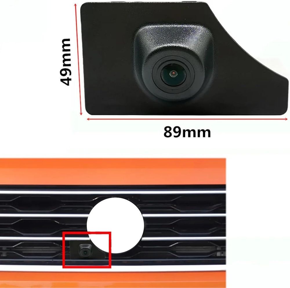 DIGITAL IQ CAMERA QS8250 (AHD-NTSC) FRONT CAMERA for VW T-ROCK mod. 2017-2026 DIGITAL IQ CAMERA QS8250 (AHD-NTSC) FRONT CAMERA for VW T-ROCK mod. 2017-2026