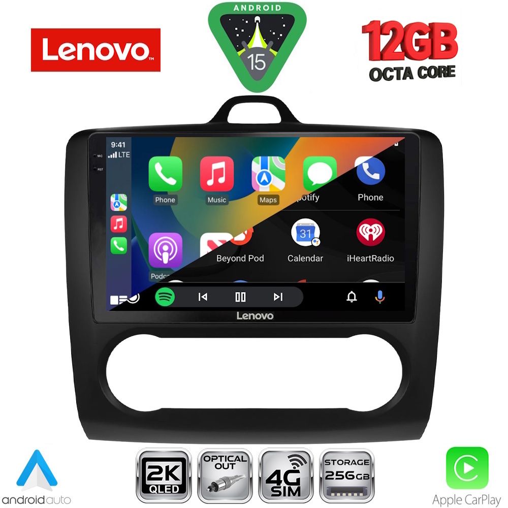 LENOVO SSZ 12156BL_CPA CLIMA (9inc) MULTIMEDIA TABLET for FORD FOCUS mod. 2005-2012 (BLACK) LENOVO SSZ 12156BL_CPA CLIMA (9inc) MULTIMEDIA TABLET for FORD FOCUS mod. 2005-2012 (BLACK)