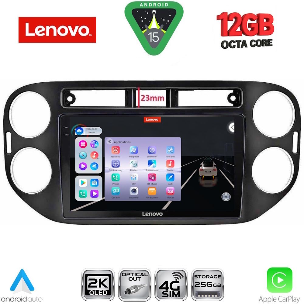 LENOVO SSZ 12760BL_CPA (9inc) MULTIMEDIA TABLET for VW TIGUAN mod. 2011-2016 (BLACK) LENOVO SSZ 12760BL_CPA (9inc) MULTIMEDIA TABLET for VW TIGUAN mod. 2011-2016 (BLACK)
