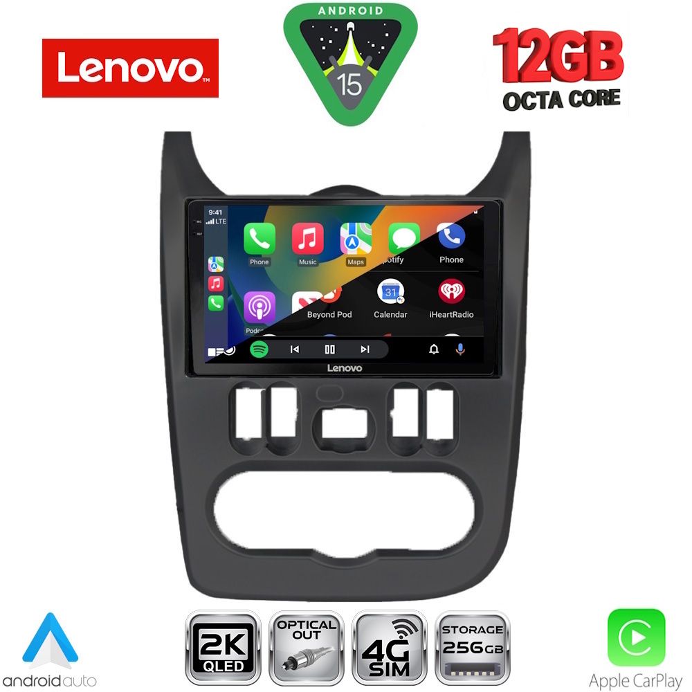 LENOVO SSZ 12101BL_CPA (9inc) MULTIMEDIA TABLET for DACIA DUSTER – LOGAN – SANDERO mod. 2006-2012 (BLACK) LENOVO SSZ 12101BL_CPA (9inc) MULTIMEDIA TABLET for DACIA DUSTER – LOGAN – SANDERO mod. 2006-2012 (BLACK)