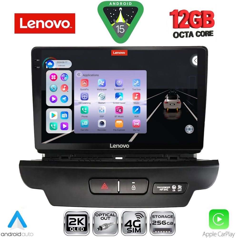 LENOVO SSZ 12304_CPA (9inc) MULTIMEDIA TABLET for KIA CEED - XCEED mod. 2018-2022 LENOVO SSZ 12304_CPA (9inc) MULTIMEDIA TABLET for KIA CEED - XCEED mod. 2018-2022