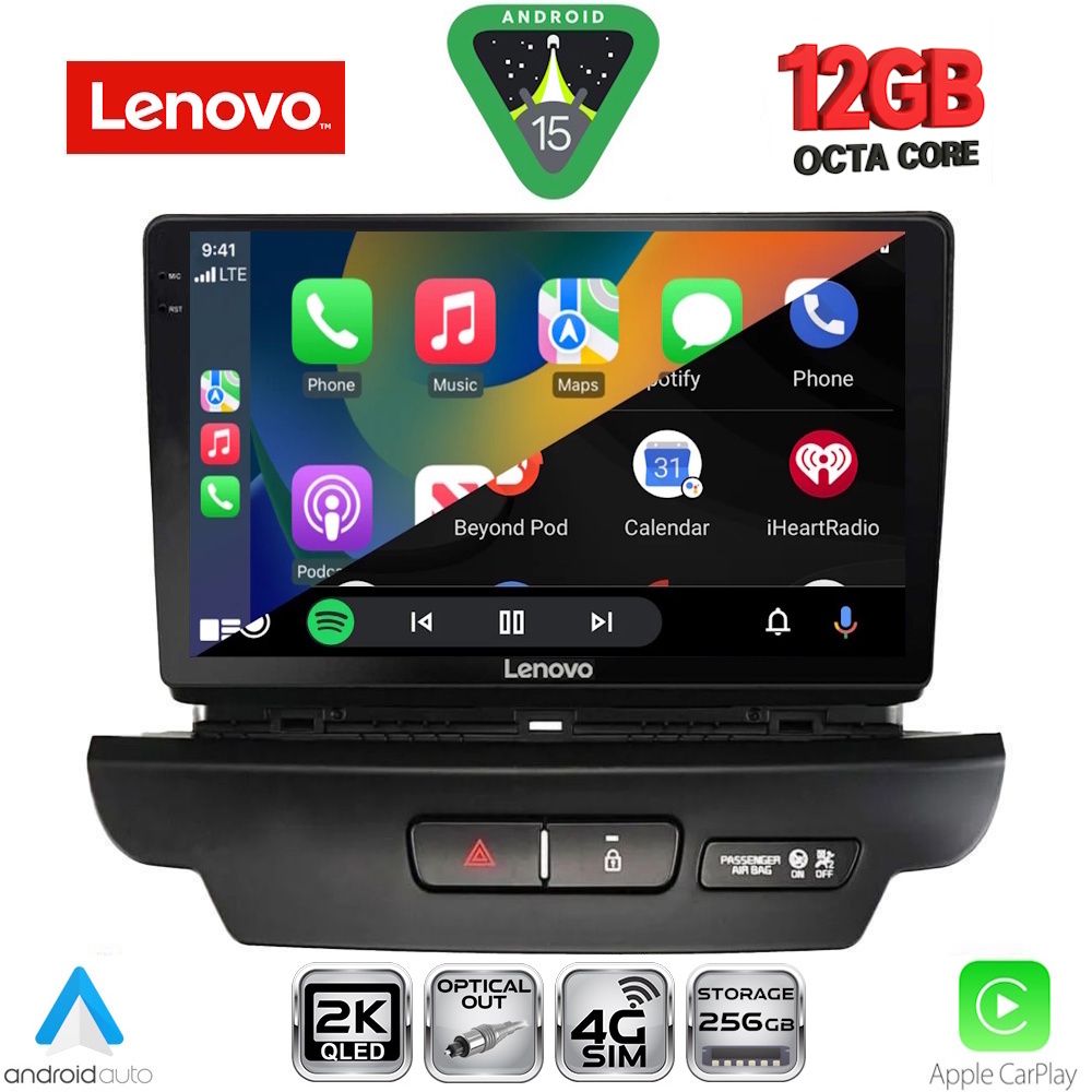 LENOVO SSZ 12304_CPA (9inc) MULTIMEDIA TABLET for KIA CEED - XCEED mod. 2018-2022 LENOVO SSZ 12304_CPA (9inc) MULTIMEDIA TABLET for KIA CEED - XCEED mod. 2018-2022