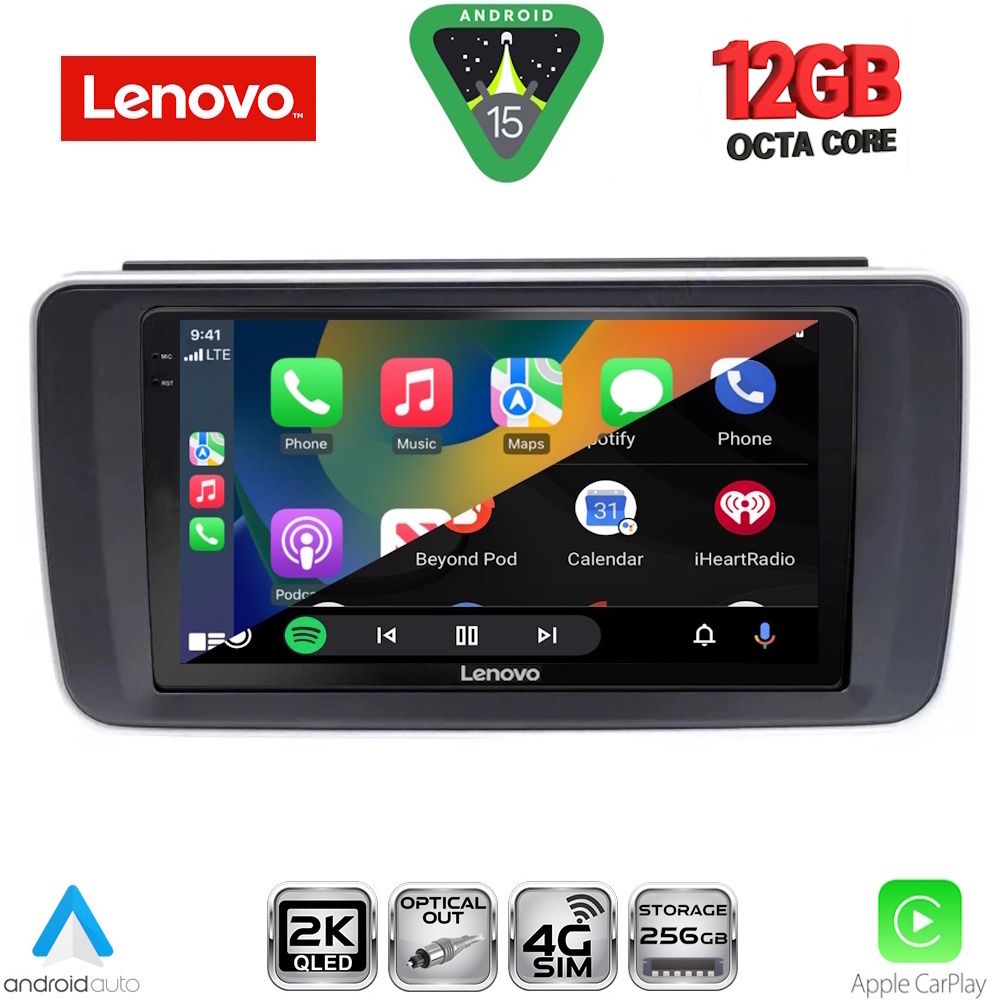 LENOVO SSZ 12473_CPA (9inc) MULTIMEDIA TABLET for NISSAN LEAF mod. 2018-2026 LENOVO SSZ 12473_CPA (9inc) MULTIMEDIA TABLET for NISSAN LEAF mod. 2018-2026