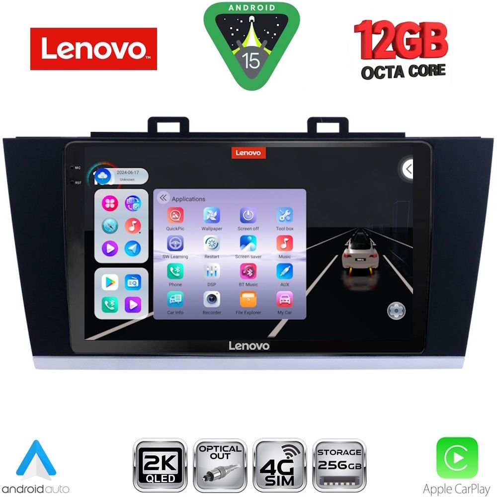 LENOVO SSZ 12668_CPA (9inc) MULTIMEDIA TABLET for SUBARU LEGACY – OUTBACK mod. 2014-2019 LENOVO SSZ 12668_CPA (9inc) MULTIMEDIA TABLET for SUBARU LEGACY – OUTBACK mod. 2014-2019