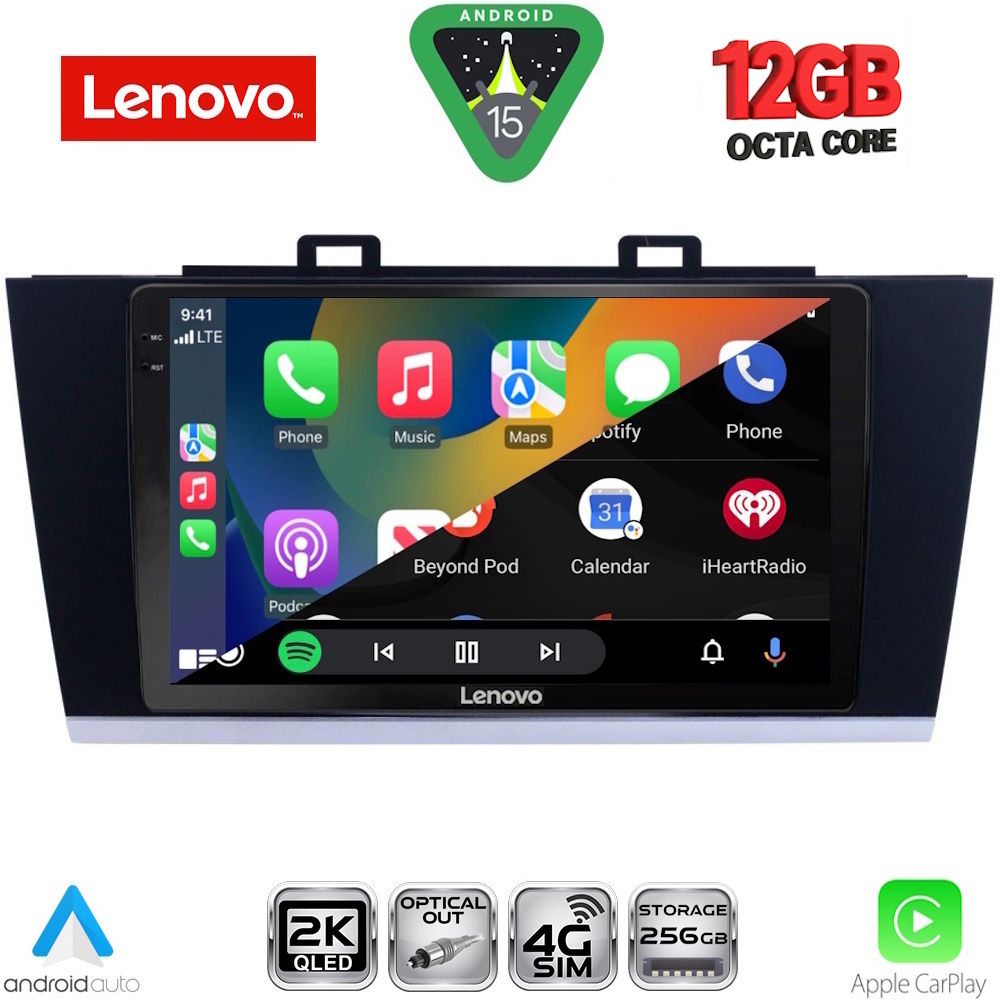 LENOVO SSZ 12668_CPA (9inc) MULTIMEDIA TABLET for SUBARU LEGACY – OUTBACK mod. 2014-2019 LENOVO SSZ 12668_CPA (9inc) MULTIMEDIA TABLET for SUBARU LEGACY – OUTBACK mod. 2014-2019