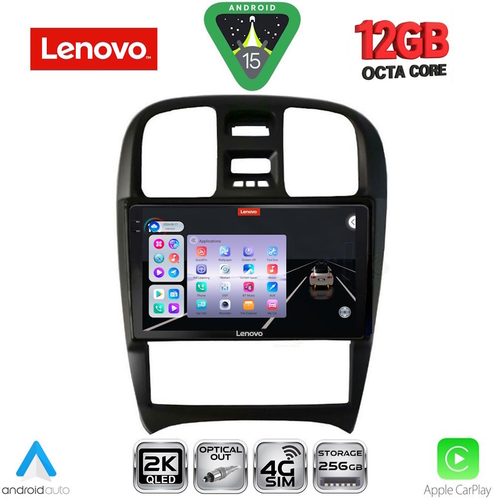 LENOVO SSZ 12247_CPA (9inc) MULTIMEDIA TABLET for HYUNDAI SONATA mod. 2000-2006 LENOVO SSZ 12247_CPA (9inc) MULTIMEDIA TABLET for HYUNDAI SONATA mod. 2000-2006