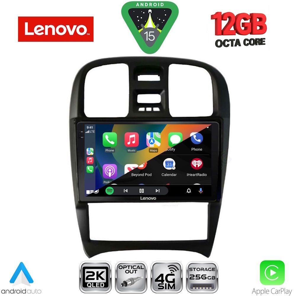 LENOVO SSZ 12247_CPA (9inc) MULTIMEDIA TABLET for HYUNDAI SONATA mod. 2000-2006 LENOVO SSZ 12247_CPA (9inc) MULTIMEDIA TABLET for HYUNDAI SONATA mod. 2000-2006