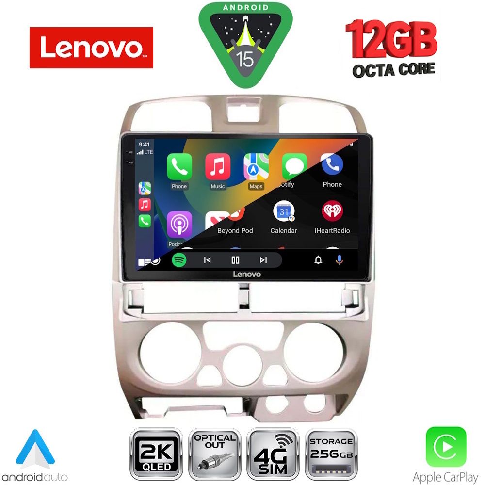 LENOVO SSZ 12253SL_CPA (9inc) MULTIMEDIA TABLET for ISUZU D-MAX mod. 2002-2008 (SILVER) LENOVO SSZ 12253SL_CPA (9inc) MULTIMEDIA TABLET for ISUZU D-MAX mod. 2002-2008 (SILVER)