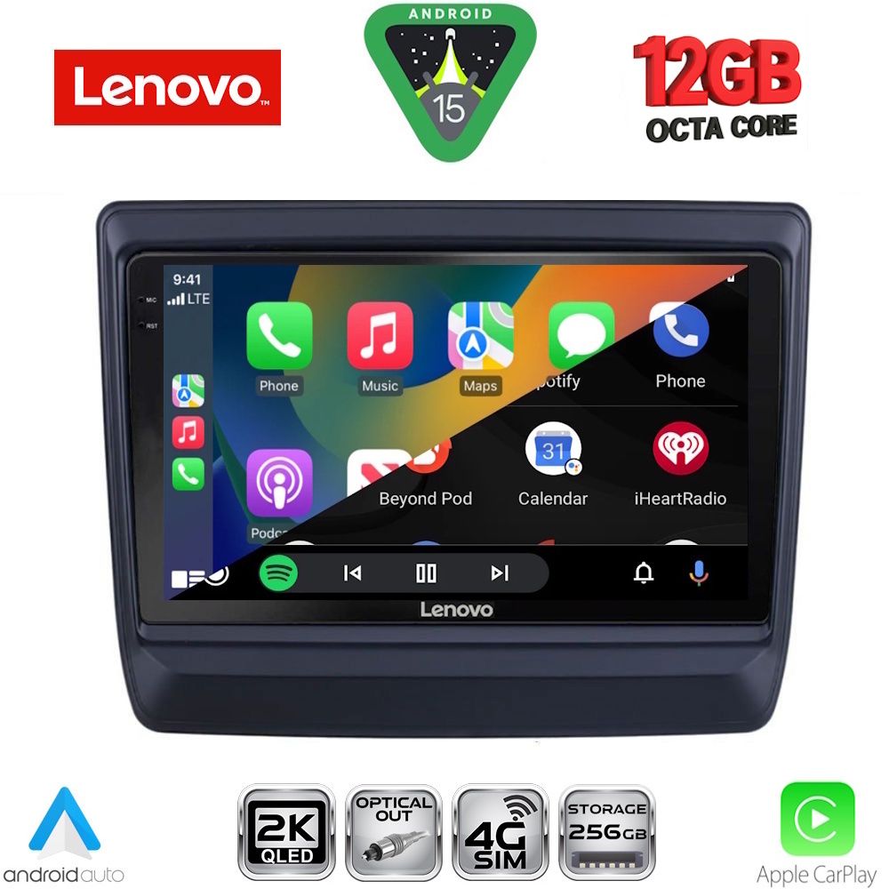 LENOVO SSZ 12256_CPA (9inc) MULTIMEDIA TABLET for ISUZU DMAX mod. 2020-2026 LENOVO SSZ 12256_CPA (9inc) MULTIMEDIA TABLET for ISUZU DMAX mod. 2020-2026