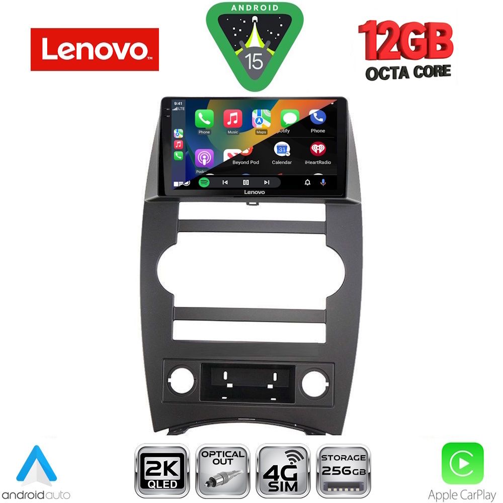 LENOVO SSZ 12274_CPA (9inc) MULTIMEDIA TABLET for JEEP COMMANDER mod. 2007-2009 LENOVO SSZ 12274_CPA (9inc) MULTIMEDIA TABLET for JEEP COMMANDER mod. 2007-2009