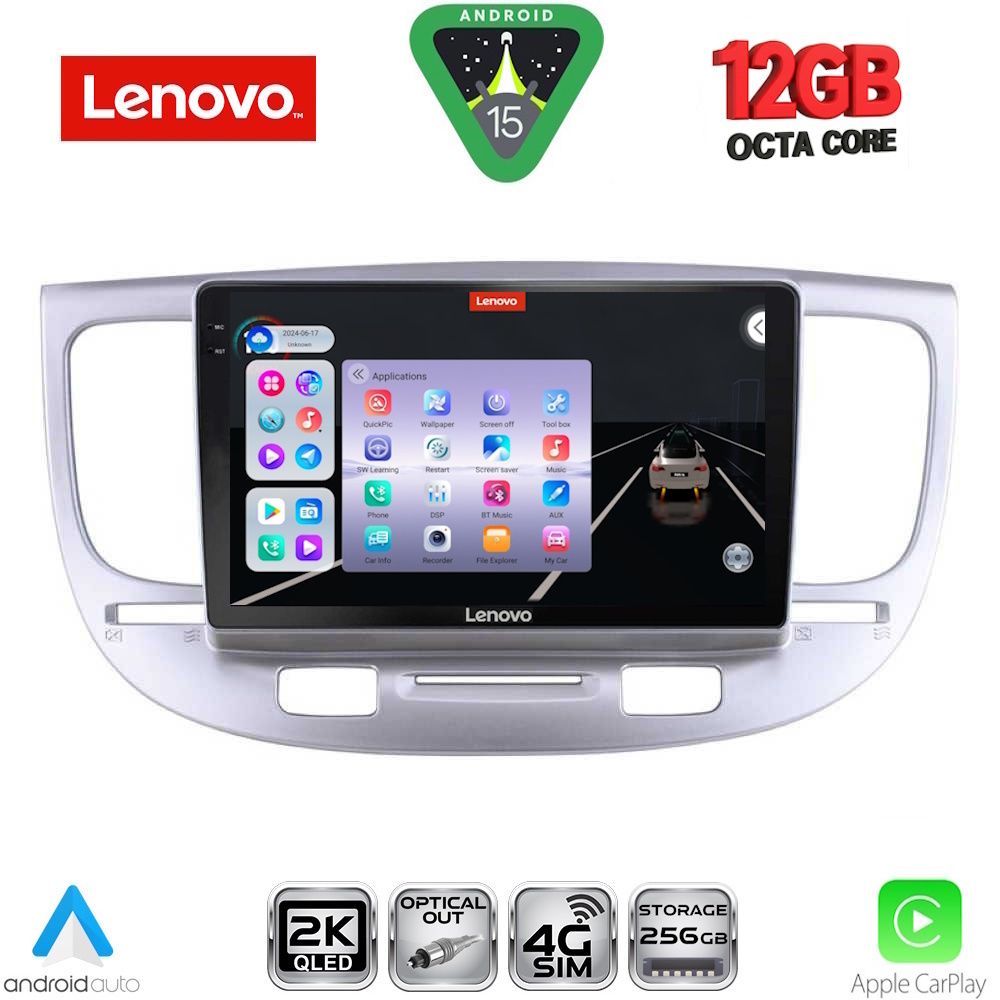 LENOVO SSZ 12313_CPA (9inc) MULTIMEDIA TABLET for KIA RIO mod. 2005-2011 LENOVO SSZ 12313_CPA (9inc) MULTIMEDIA TABLET for KIA RIO mod. 2005-2011