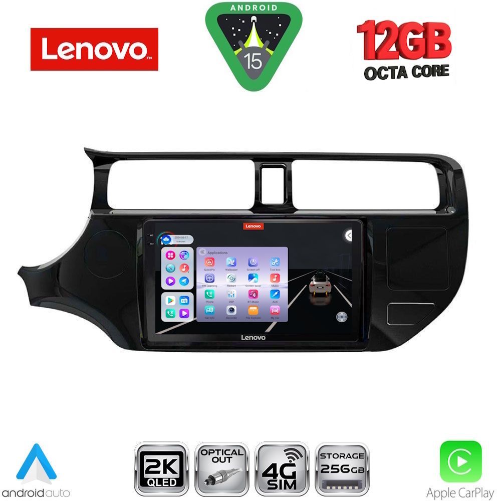 LENOVO SSZ 12314_CPA (9inc) MULTIMEDIA TABLET for KIA RIO mod. 2012-2015 LENOVO SSZ 12314_CPA (9inc) MULTIMEDIA TABLET for KIA RIO mod. 2012-2015