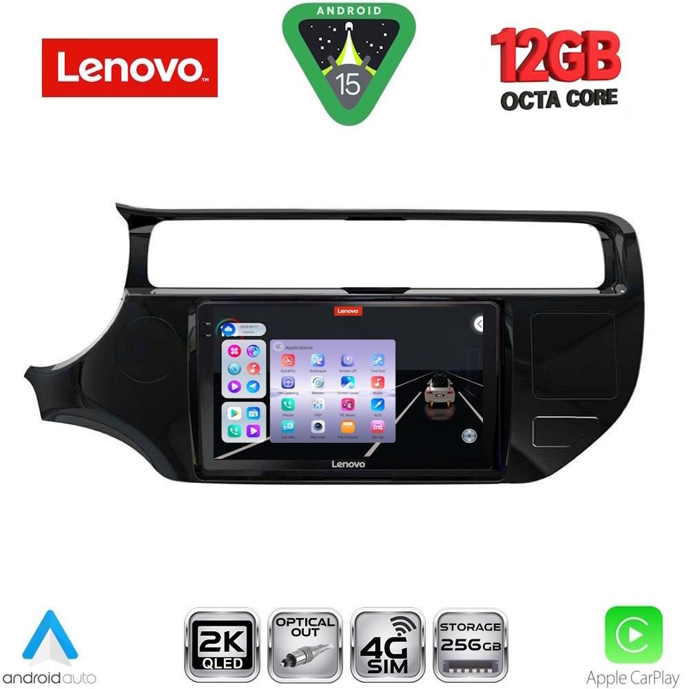 LENOVO SSZ 12315_CPA (9inc) MULTIMEDIA TABLET for KIA RIO mod. 2015-2018 LENOVO SSZ 12315_CPA (9inc) MULTIMEDIA TABLET for KIA RIO mod. 2015-2018