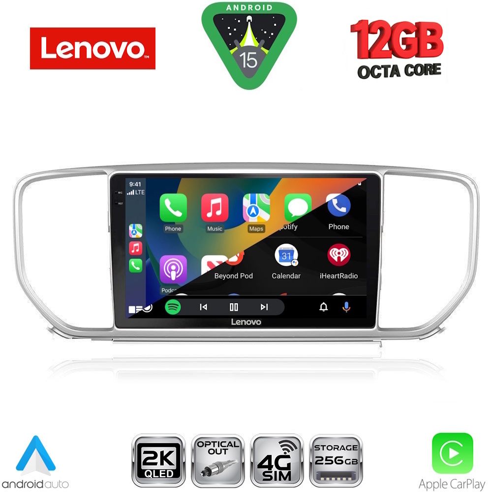 LENOVO SSZ 12327_CPA (9inc) MULTIMEDIA TABLET for KIA SPORTAGE mod. 2018-2021 LENOVO SSZ 12327_CPA (9inc) MULTIMEDIA TABLET for KIA SPORTAGE mod. 2018-2021