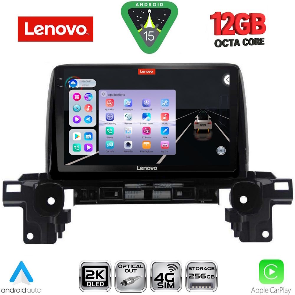 LENOVO SSZ 12381_CPA (9inc) MULTIMEDIA TABLET for MAZDA CX5 mod. 2017-2025 LENOVO SSZ 12381_CPA (9inc) MULTIMEDIA TABLET for MAZDA CX5 mod. 2017-2025