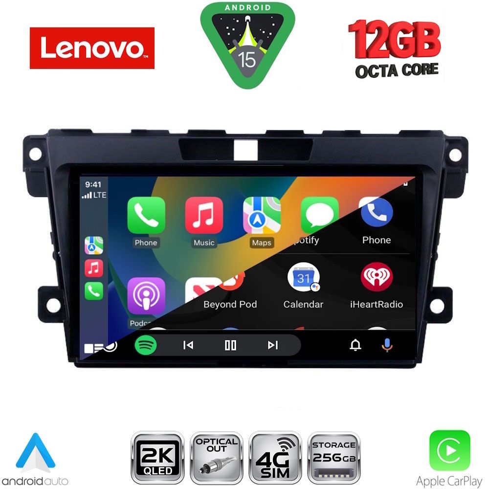 LENOVO SSZ 12389_CPA (9inc) MULTIMEDIA TABLET for MAZDA CX7 mod. 2006-2012 LENOVO SSZ 12389_CPA (9inc) MULTIMEDIA TABLET for MAZDA CX7 mod. 2006-2012