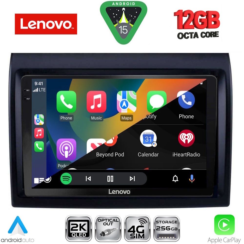 LENOVO SSZ 12140_CPA (9inc) MULTIMEDIA TABLET for FIAT DUCATO mod. 2006-2011 LENOVO SSZ 12140_CPA (9inc) MULTIMEDIA TABLET for FIAT DUCATO mod. 2006-2011