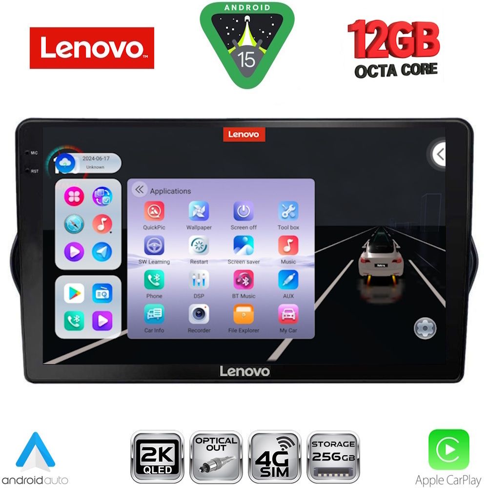 LENOVO SSZ 12148_CPA (9inc) MULTIMEDIA TABLET for FIAT TIPO mod. 2015-2023 LENOVO SSZ 12148_CPA (9inc) MULTIMEDIA TABLET for FIAT TIPO mod. 2015-2023