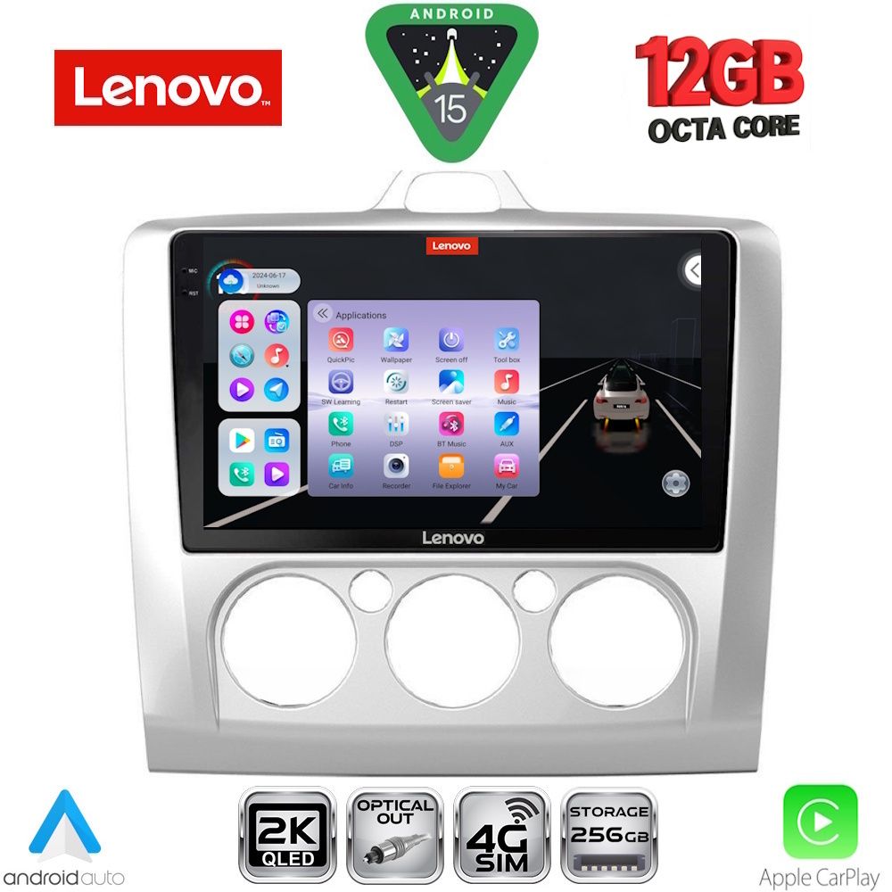 LENOVO SSZ 12156SL_CPA A/C (9inc) MULTIMEDIA TABLET for FORD FOCUS mod. 2005-2012 (SILVER) LENOVO SSZ 12156SL_CPA A/C (9inc) MULTIMEDIA TABLET for FORD FOCUS mod. 2005-2012 (SILVER)