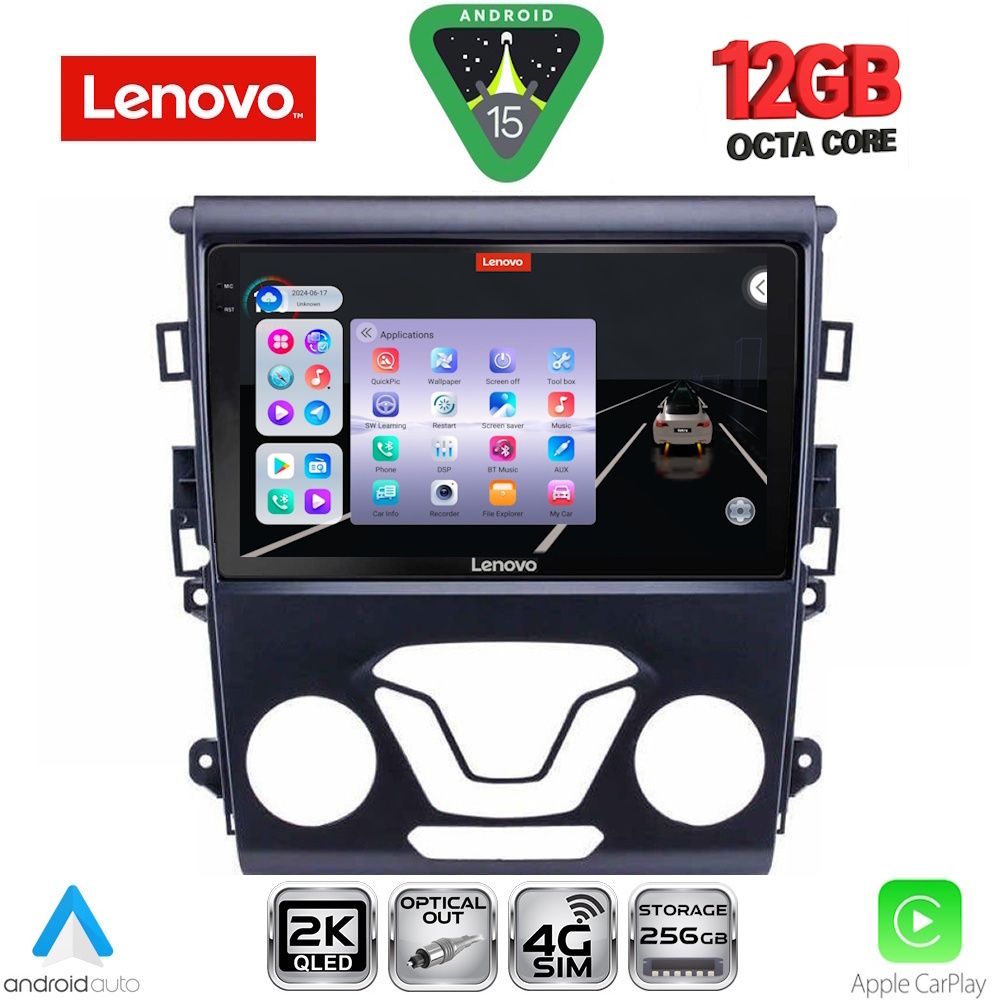 LENOVO SSZ 12164_CPA A/C (9inc) MULTIMEDIA TABLET for FORD MONDEO mod. 2014-2023 LENOVO SSZ 12164_CPA A/C (9inc) MULTIMEDIA TABLET for FORD MONDEO mod. 2014-2023