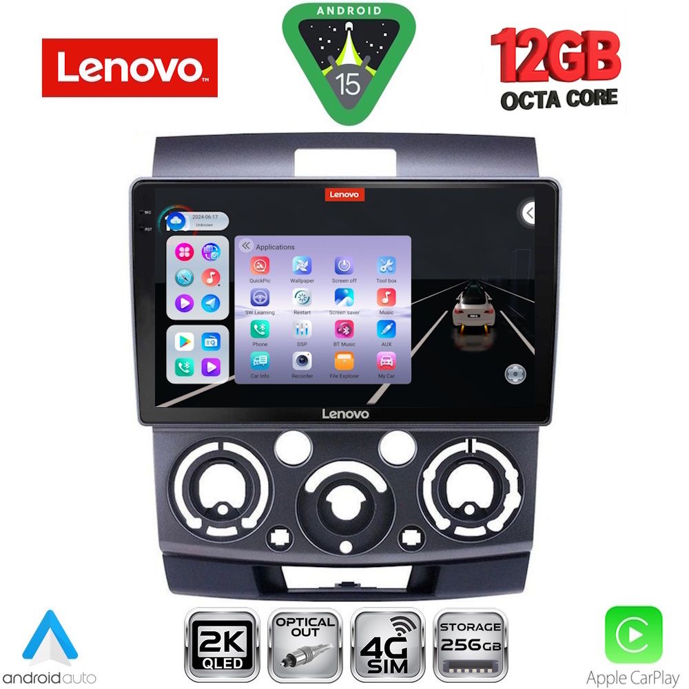 LENOVO SSZ 12170_CPA (9inc) MULTIMEDIA TABLET for FORD RANGER | MAZDA BT50 mod. 2006-2011 LENOVO SSZ 12170_CPA (9inc) MULTIMEDIA TABLET for FORD RANGER | MAZDA BT50 mod. 2006-2011
